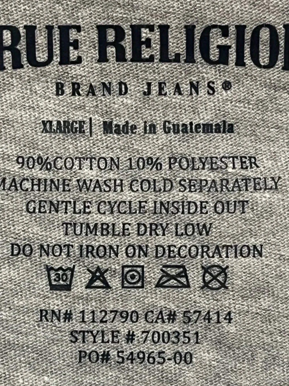 True Religion true religion